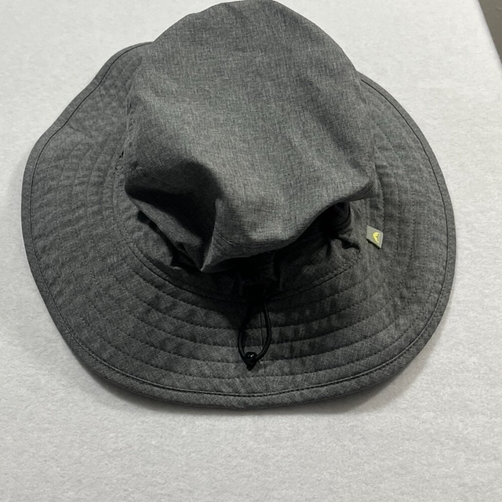 Solar Escape Bucket Boonie Hat Adult One Size Gray Hiking Camp Beach UV Explorer